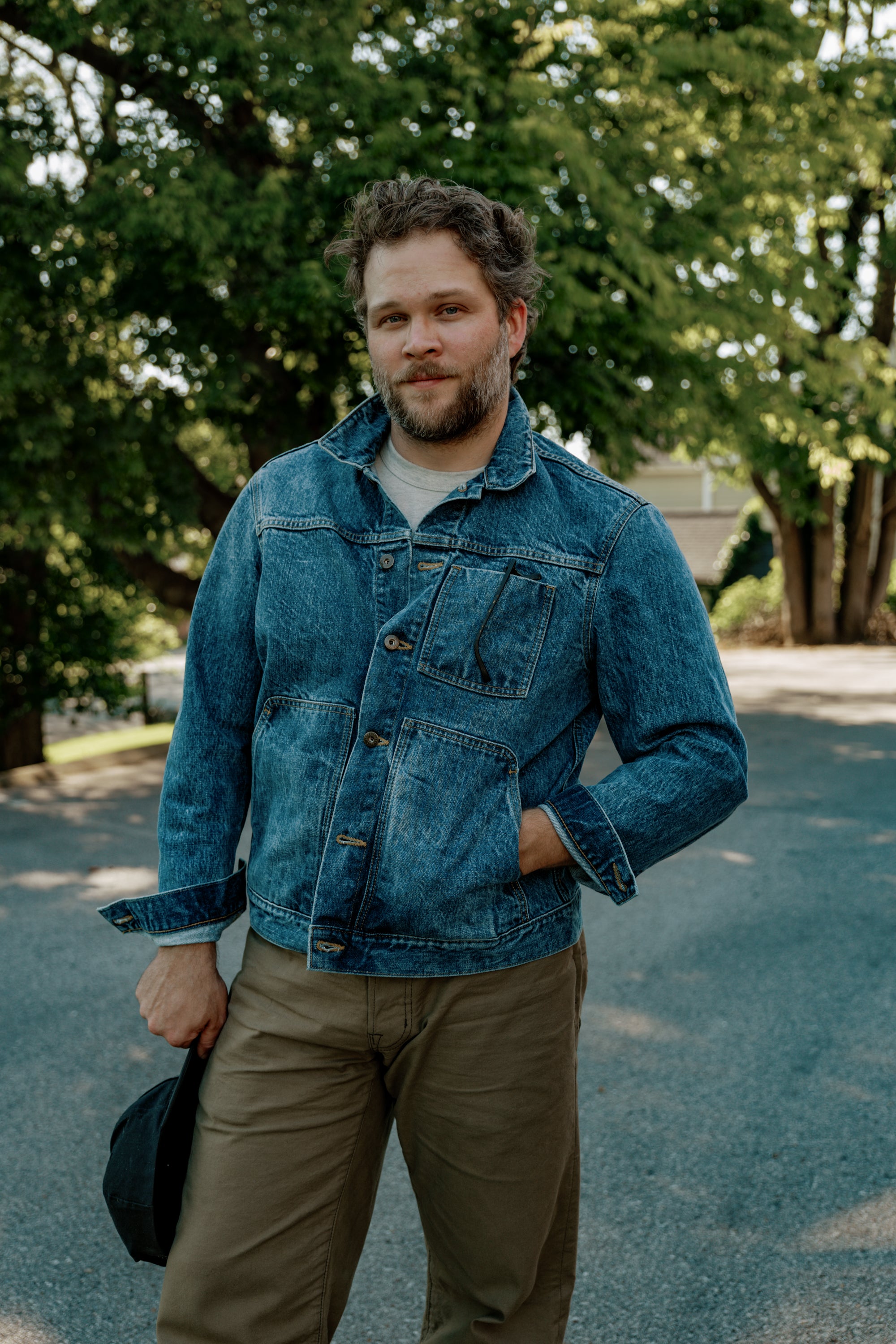 Wayman Jacket - Stonewashed Japanese Denim - Preorder - Mid-Late August Delivery