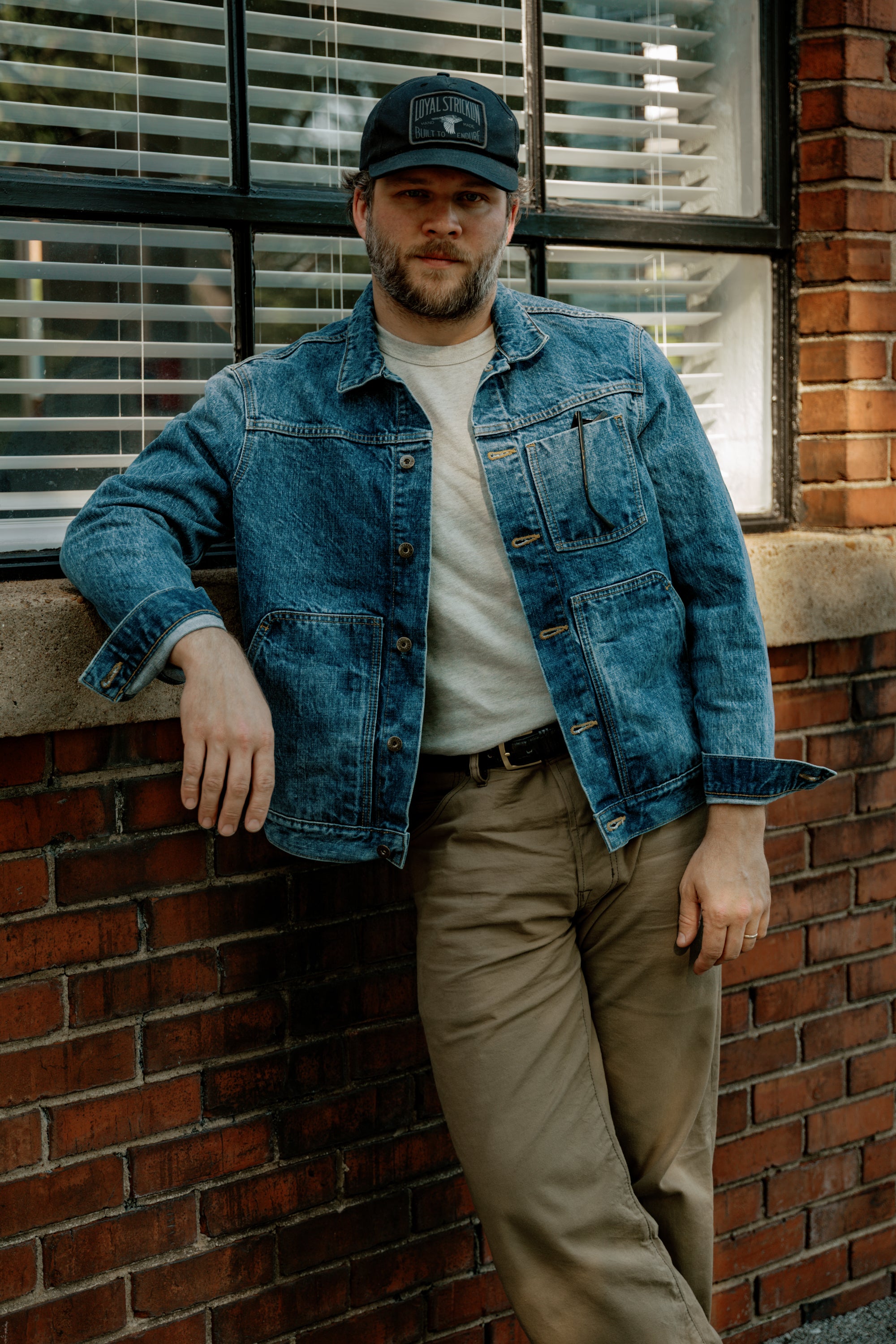 Wayman Jacket - Stonewashed Japanese Denim - Preorder - Mid-Late August Delivery