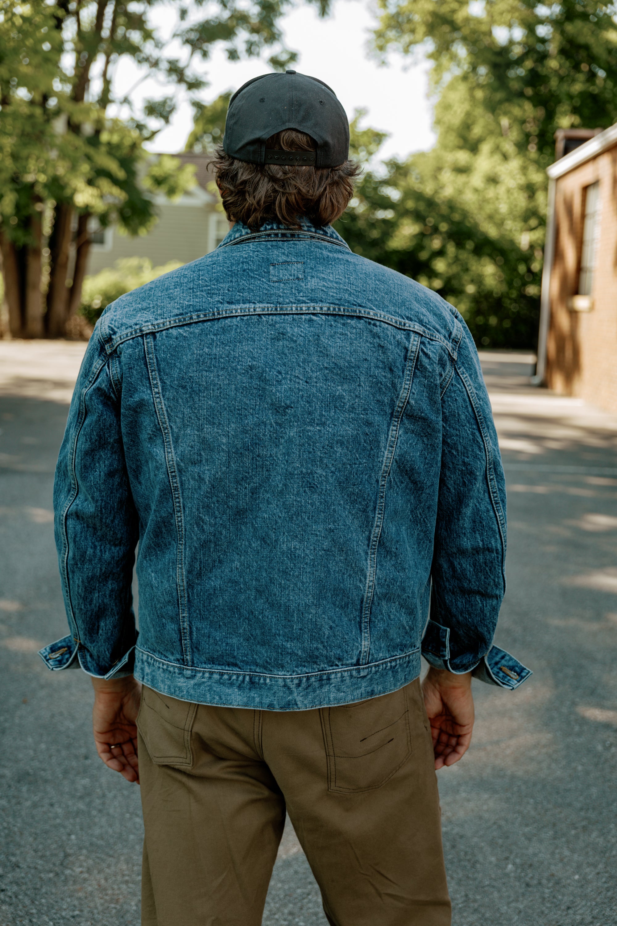 Wayman Jacket - Stonewashed Japanese Denim - Preorder - Mid-Late August Delivery